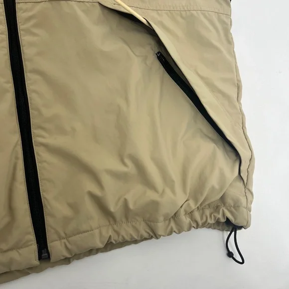 Eddie Bauer Mens Size L Tall Vest Kahki Tan Full Zip Outdoor Outfitter Full Zip‎ - Picture 8 of 16